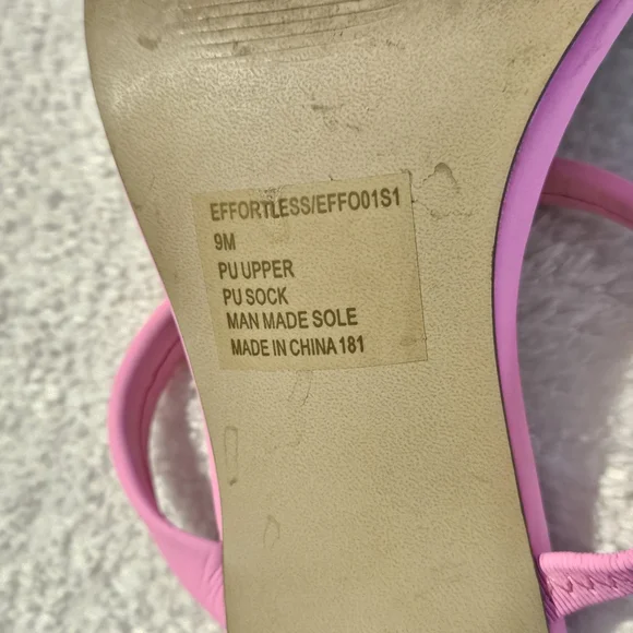 Steve Madden Pink Strappy Heels Size 9 Y2K Girlhoodcore Feminine Coquette Girl - Picture 7 of 7
